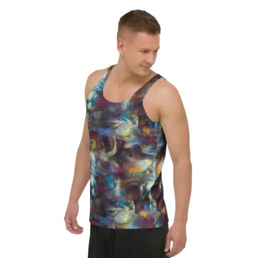 Abyssal Whisper on a Men's Tank Top