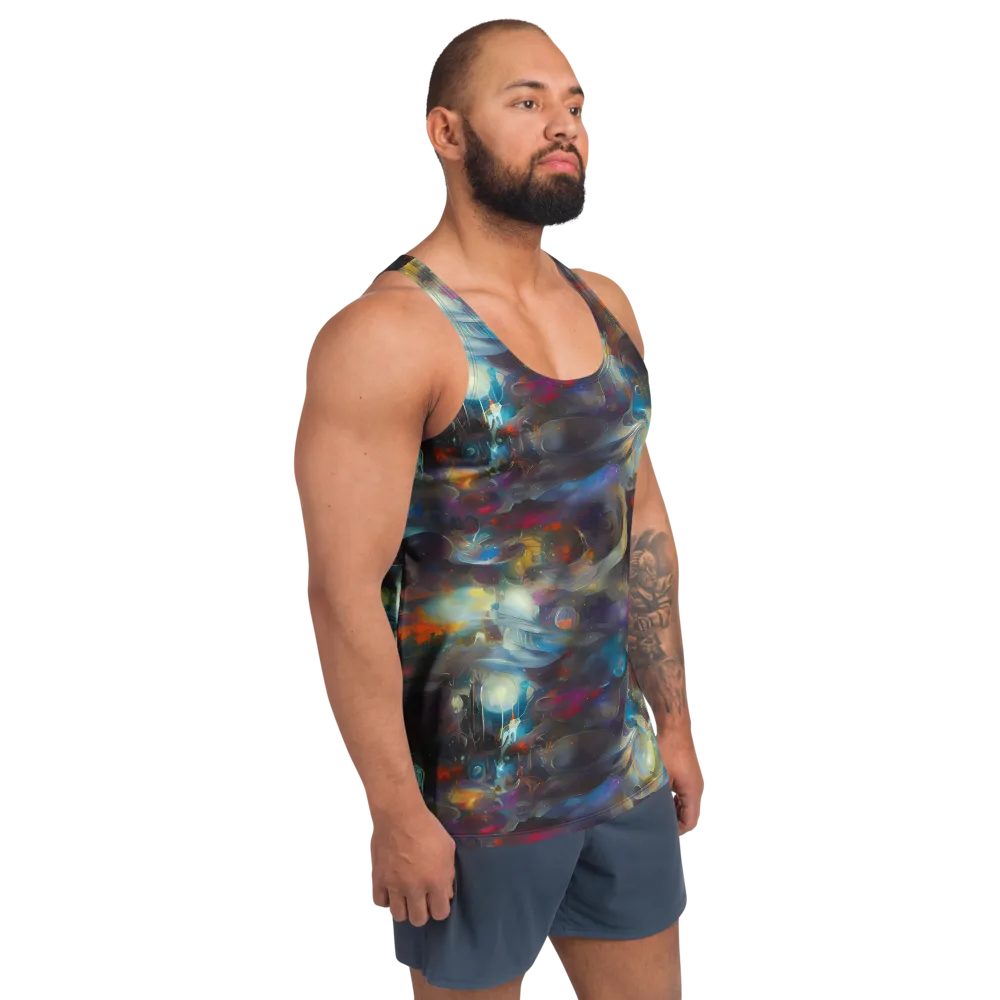 Abyssal Whisper on Men's Tank Top — Right Front