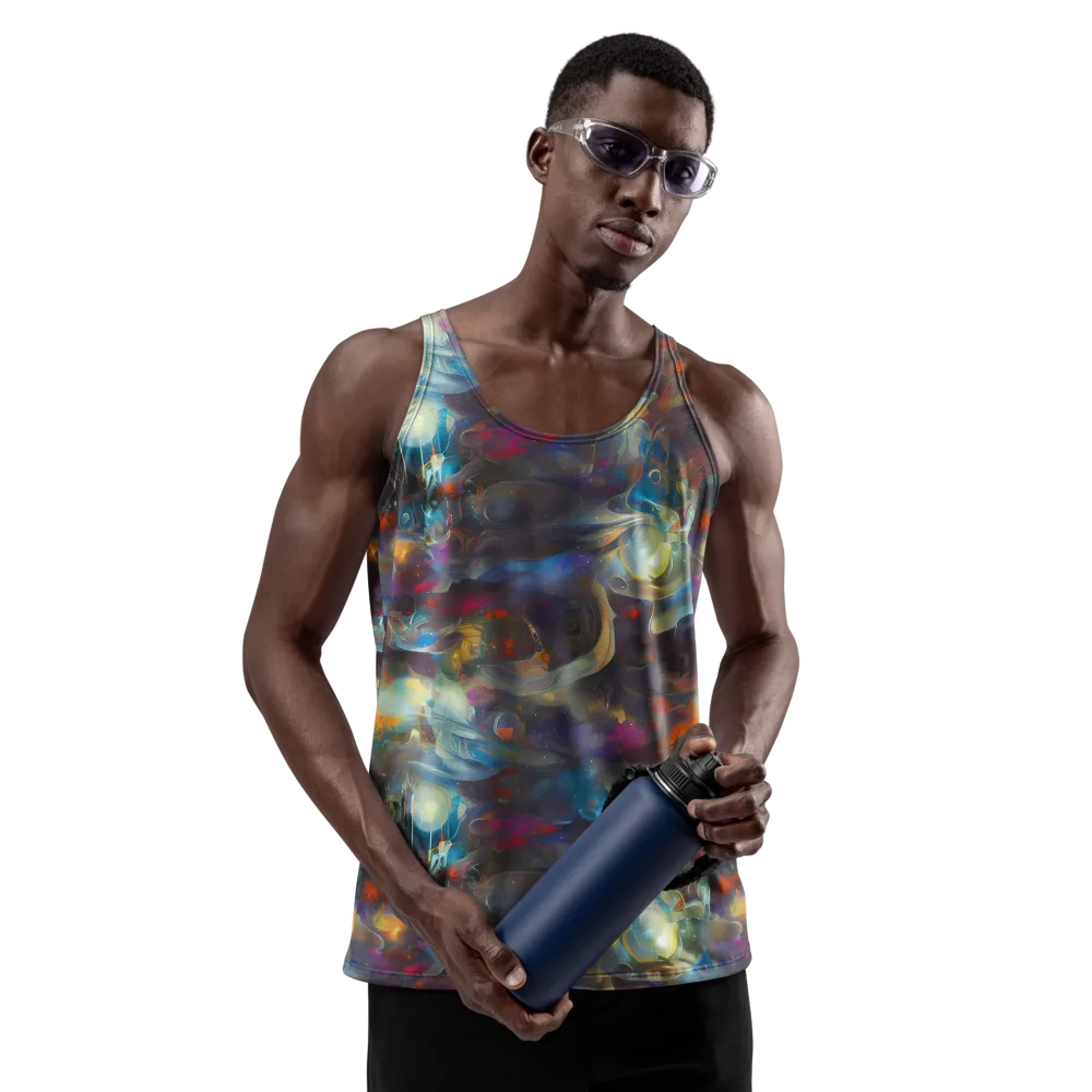 Abyssal Whisper on Men's Tank Top — Front