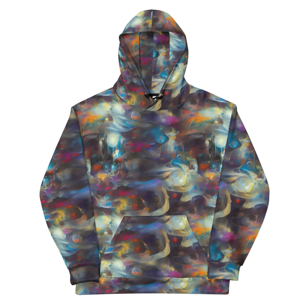 Abyssal Whisper on Cotton Hoodie — Front