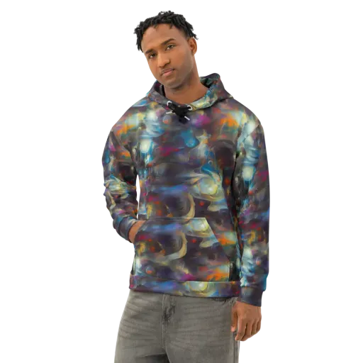Abyssal Whisper on a Cotton Hoodie