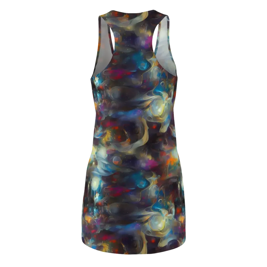 Abyssal Whisper on Racerback Dress — Back