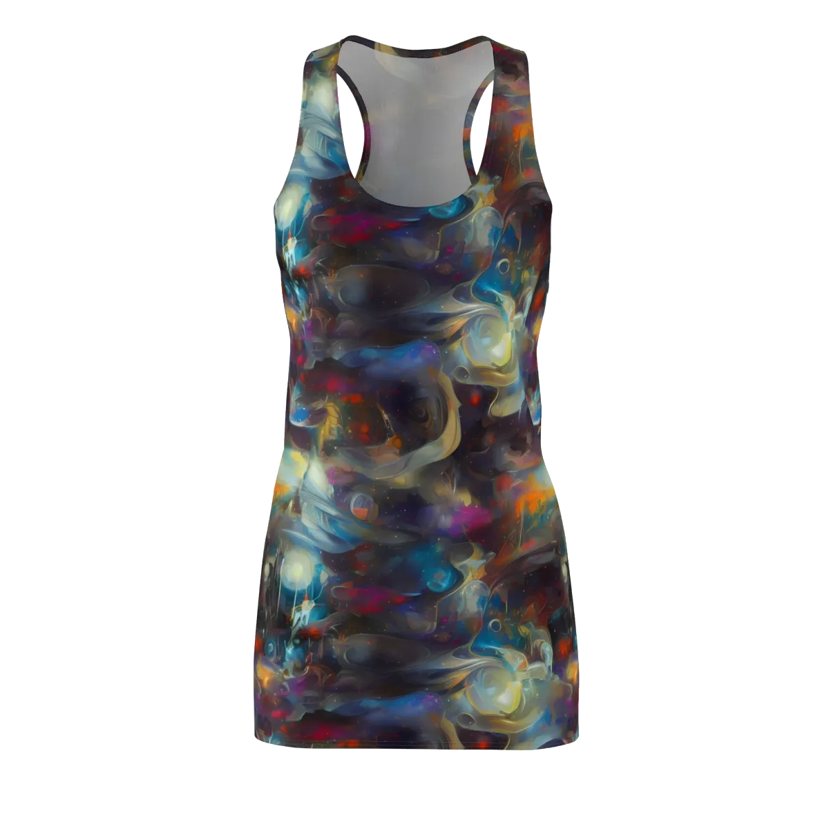 Abyssal Whisper on Racerback Dress — Front