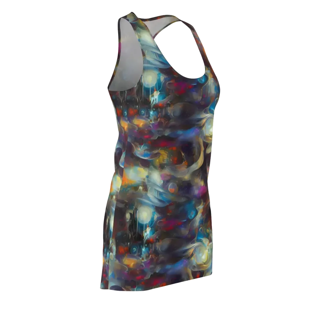 Abyssal Whisper on Racerback Dress — Front Side