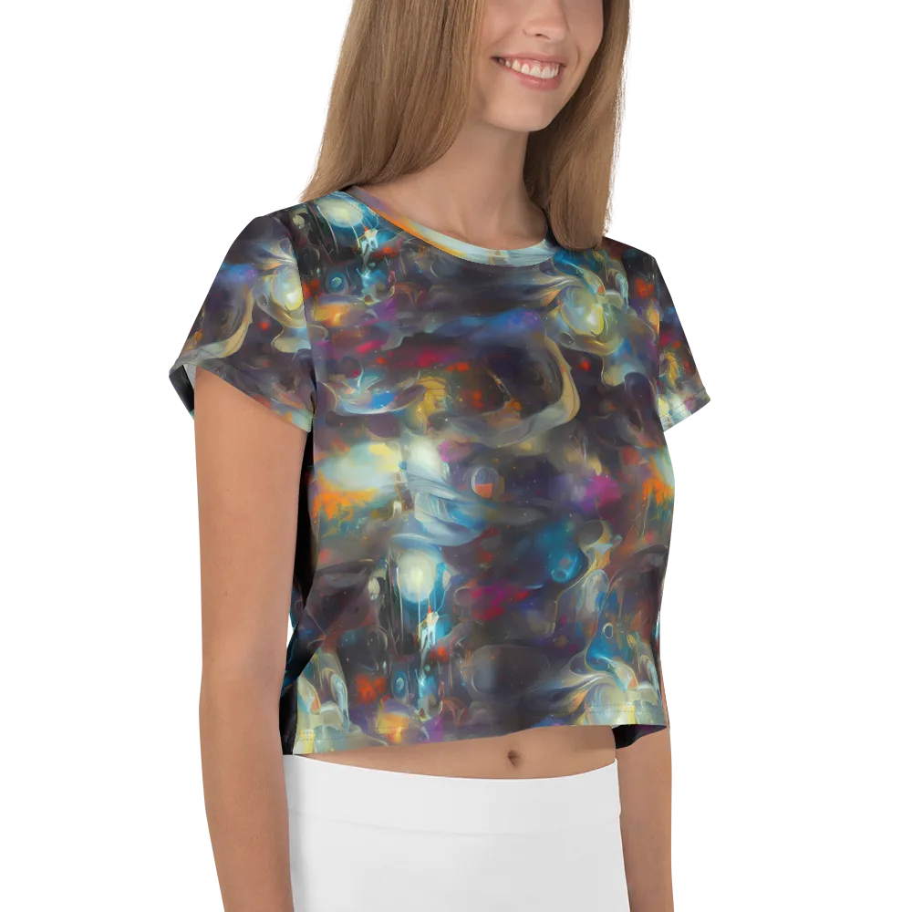 Abyssal Whisper on Crop Tee — Right