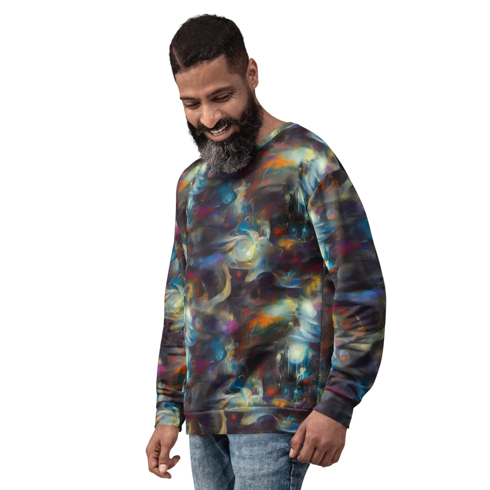 Abyssal Whisper on Sweatshirt — Left Front