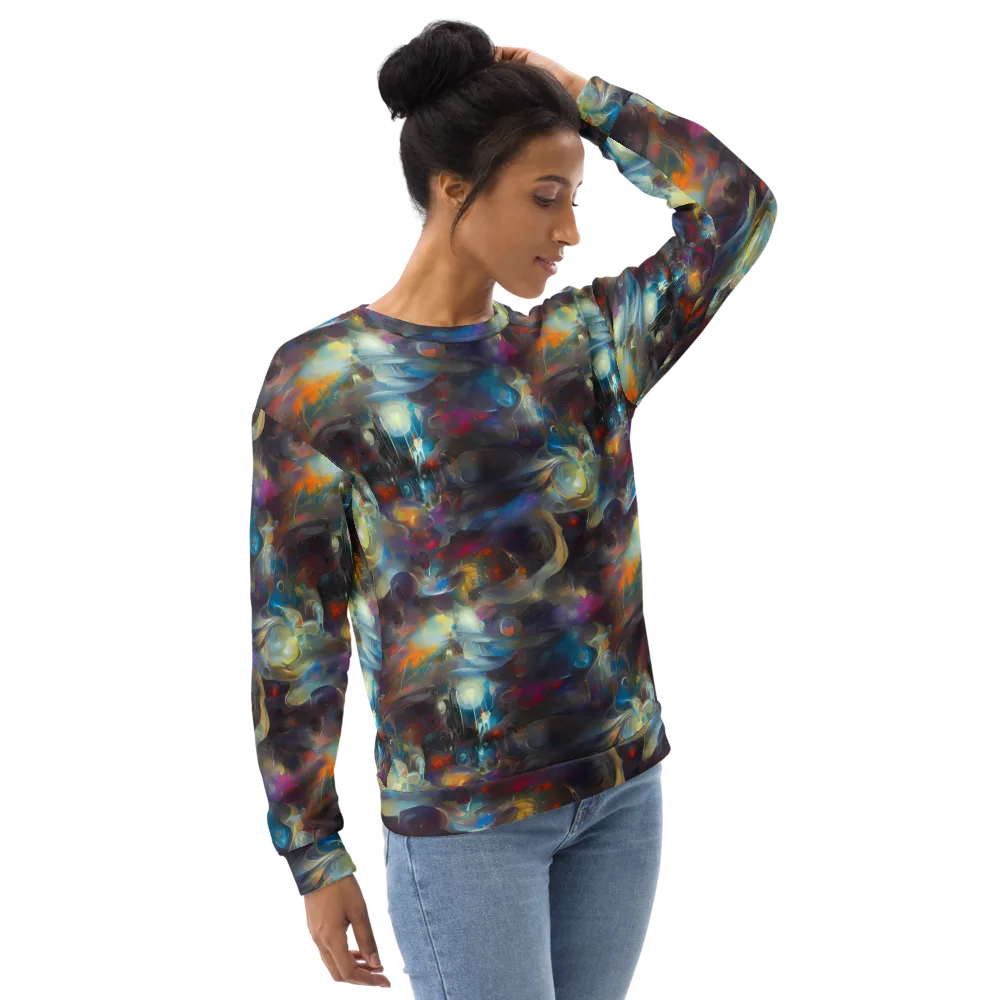 Abyssal Whisper on Sweatshirt — Right Front