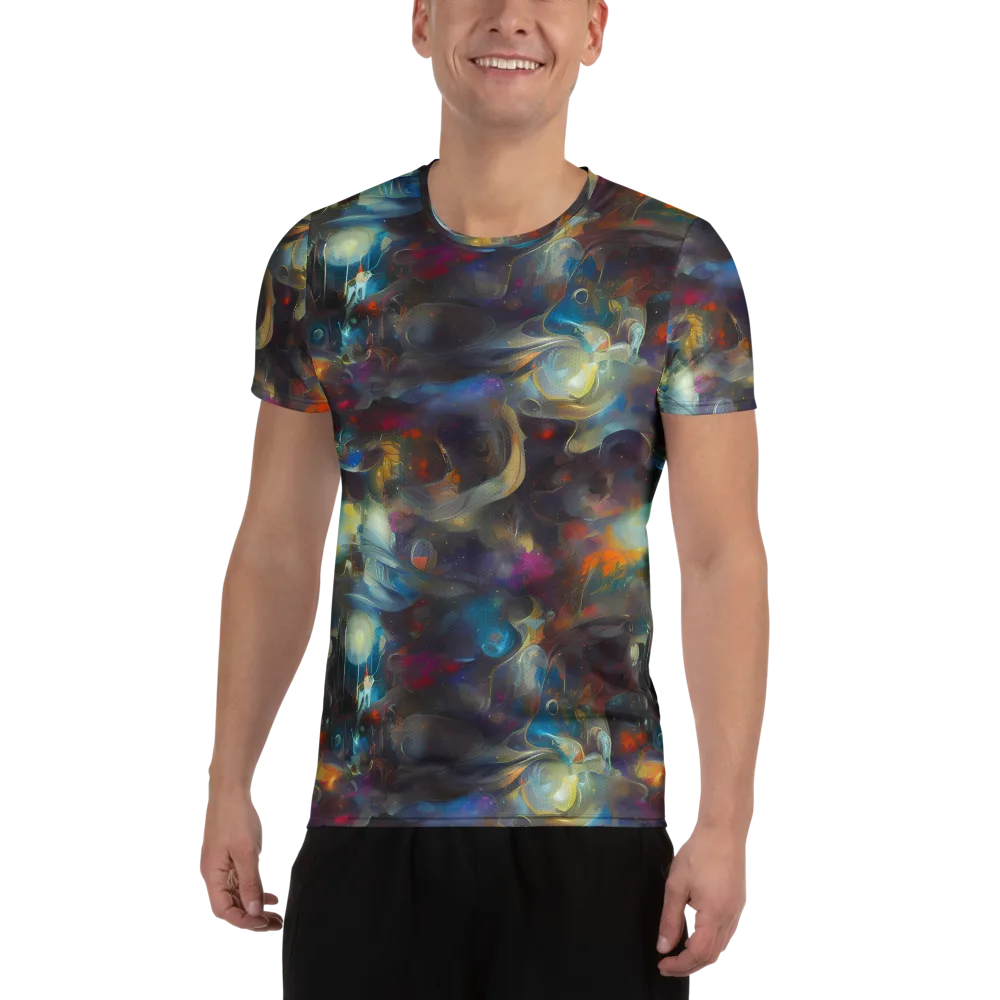 Abyssal Whisper on Men's Athletic T-Shirt — Front