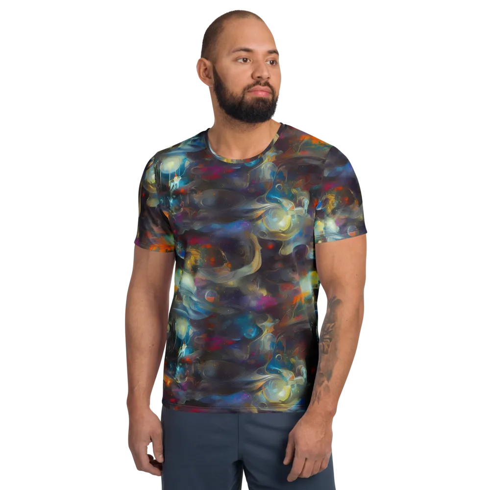 Abyssal Whisper on Men's Athletic T-Shirt — Front