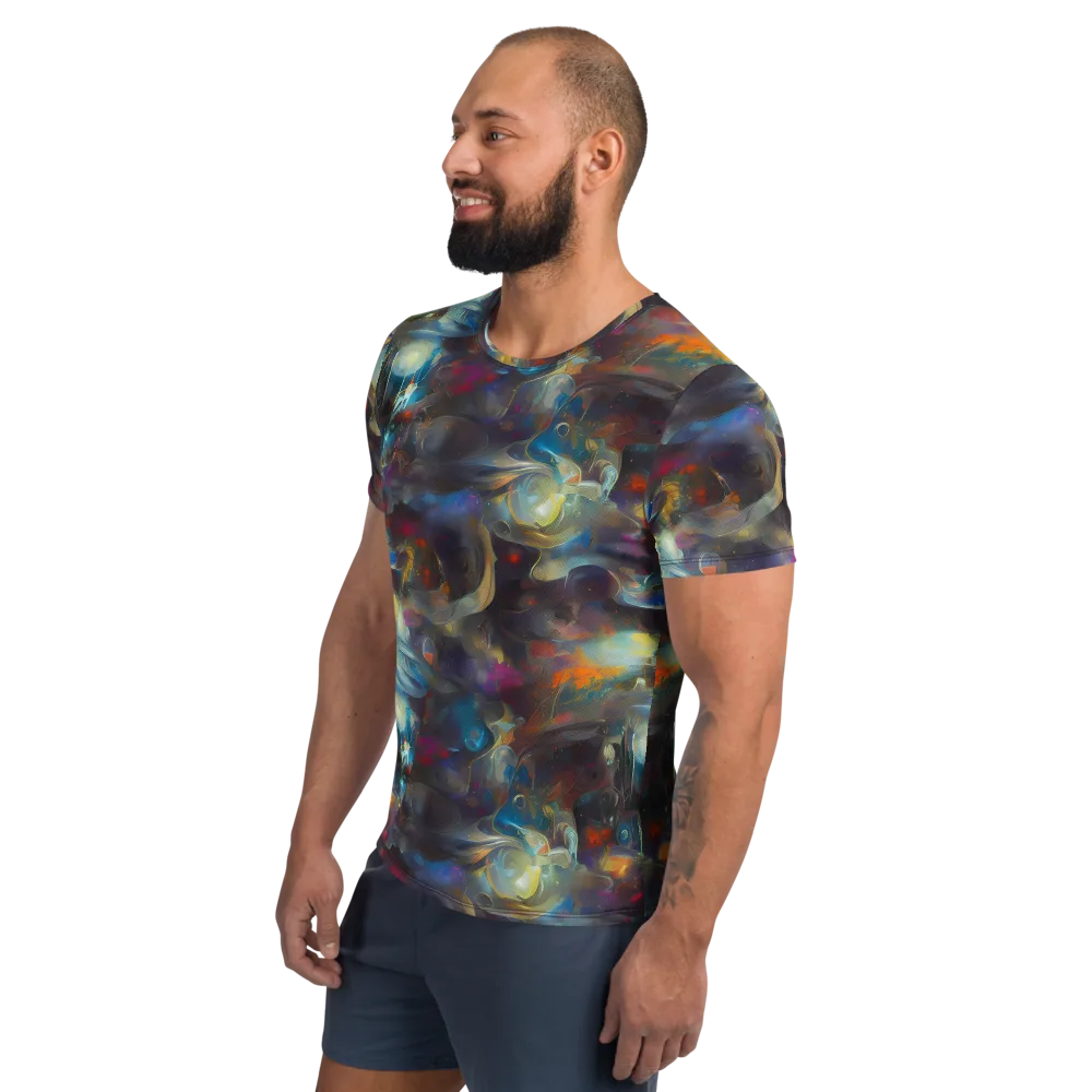 Abyssal Whisper on Men's Athletic T-Shirt — Left