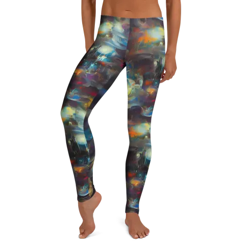 Abyssal Whisper on a Leggings