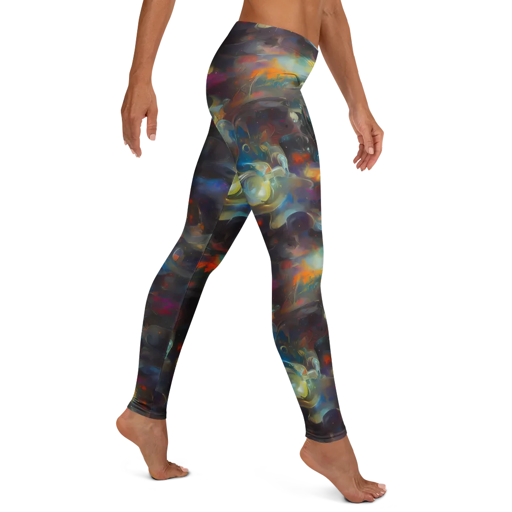 Abyssal Whisper on Leggings — Right