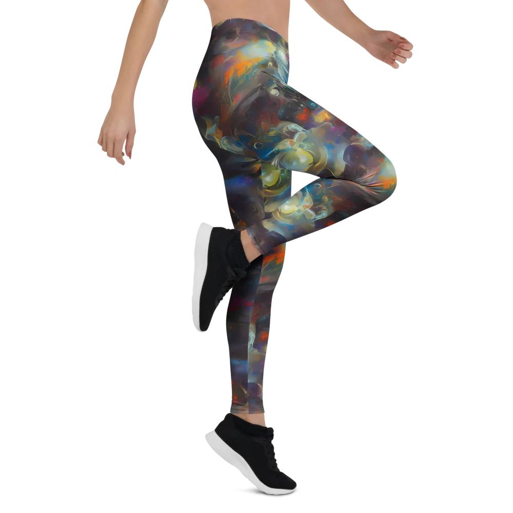Abyssal Whisper on Leggings — Right