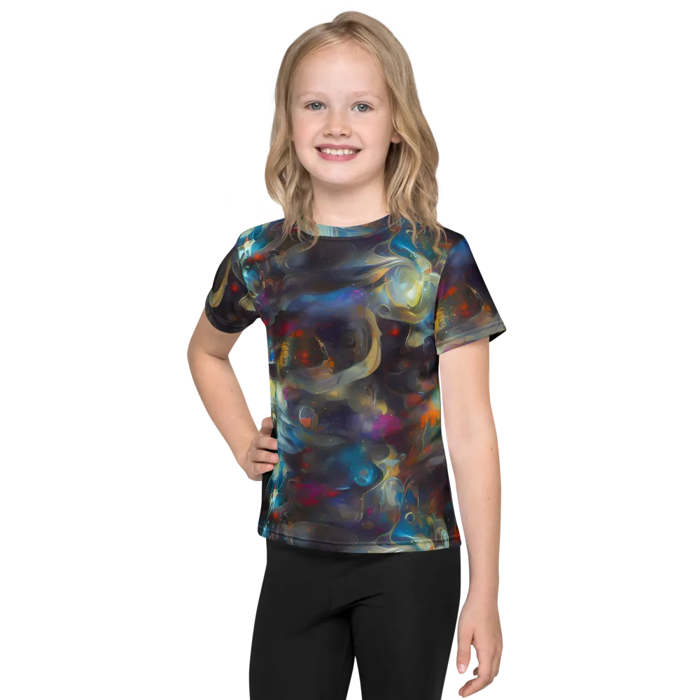 Abyssal Whisper on Kids Crew Neck T-Shirt — Front
