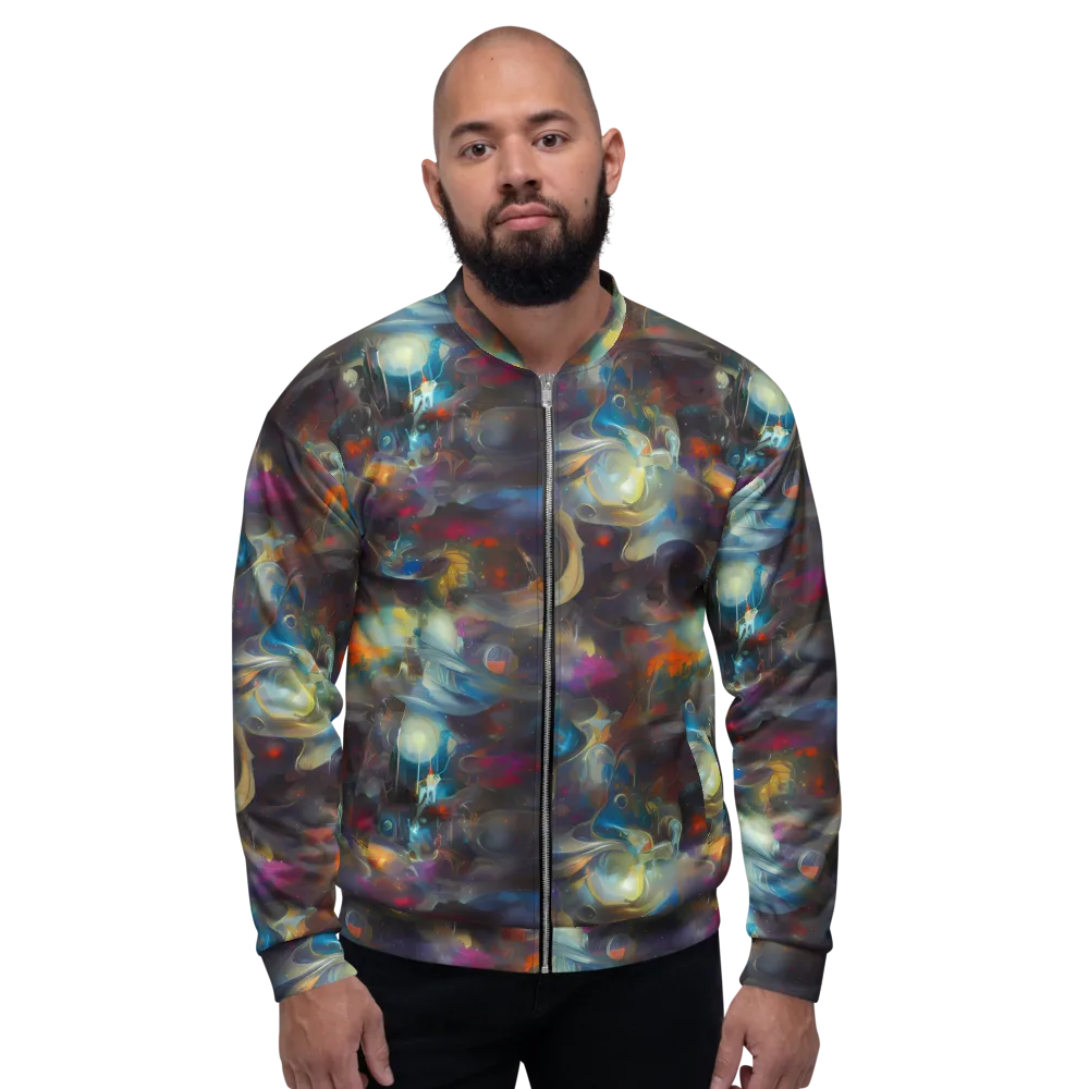 Abyssal Whisper on Bomber Jacket — Front