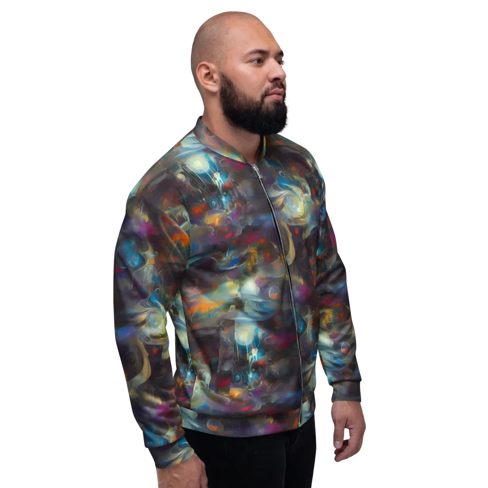 Abyssal Whisper on Bomber Jacket — Right