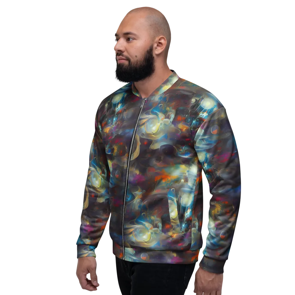 Abyssal Whisper on Bomber Jacket — Left