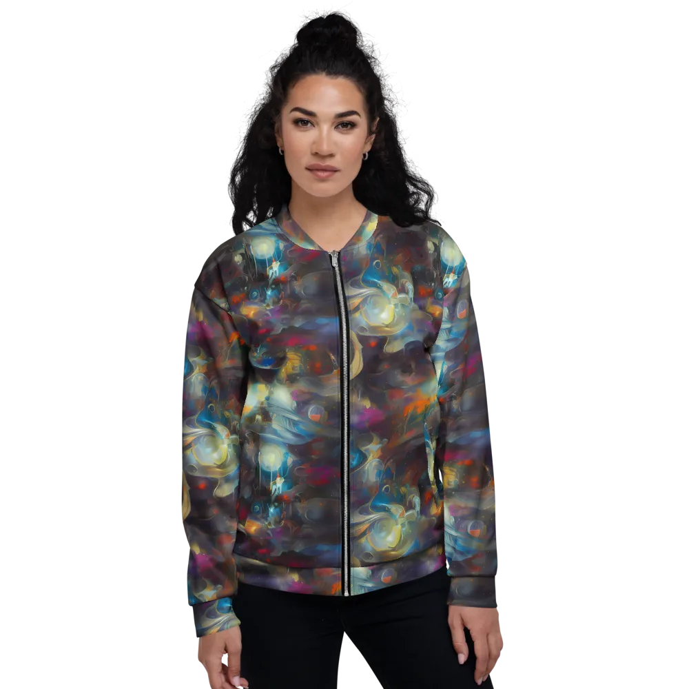 Abyssal Whisper on Bomber Jacket — Front