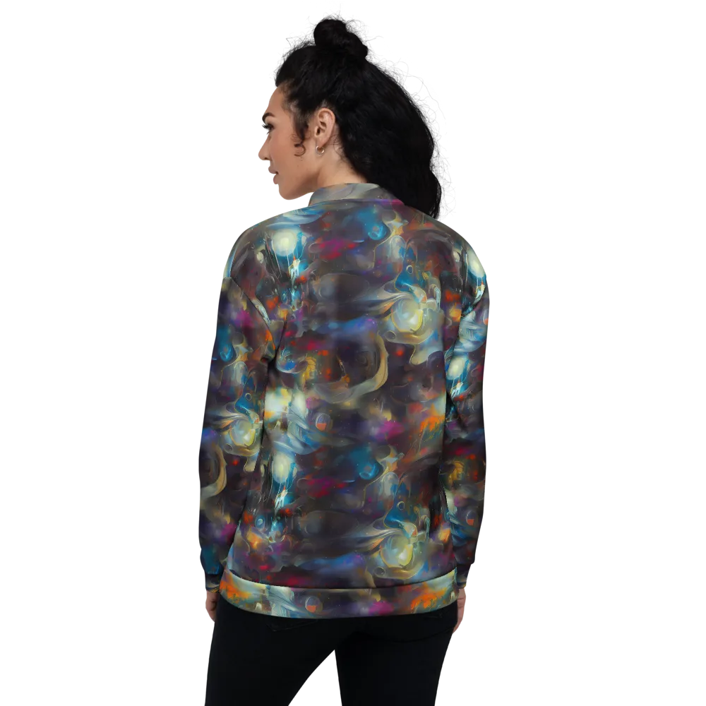 Abyssal Whisper on Bomber Jacket — Back