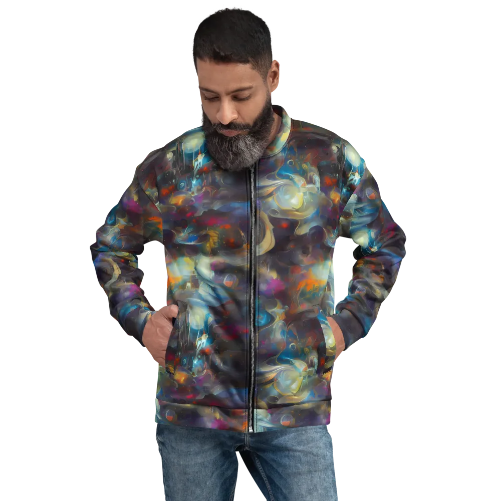 Abyssal Whisper on Bomber Jacket — Front