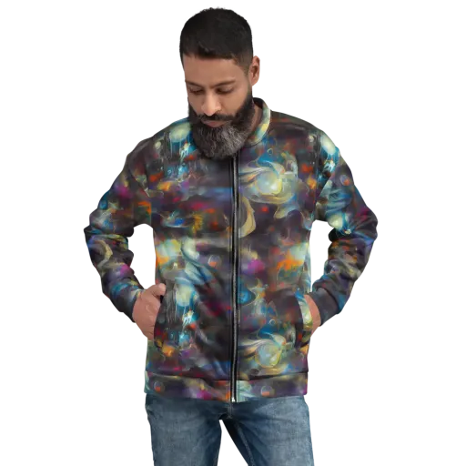 Abyssal Whisper on a Bomber Jacket