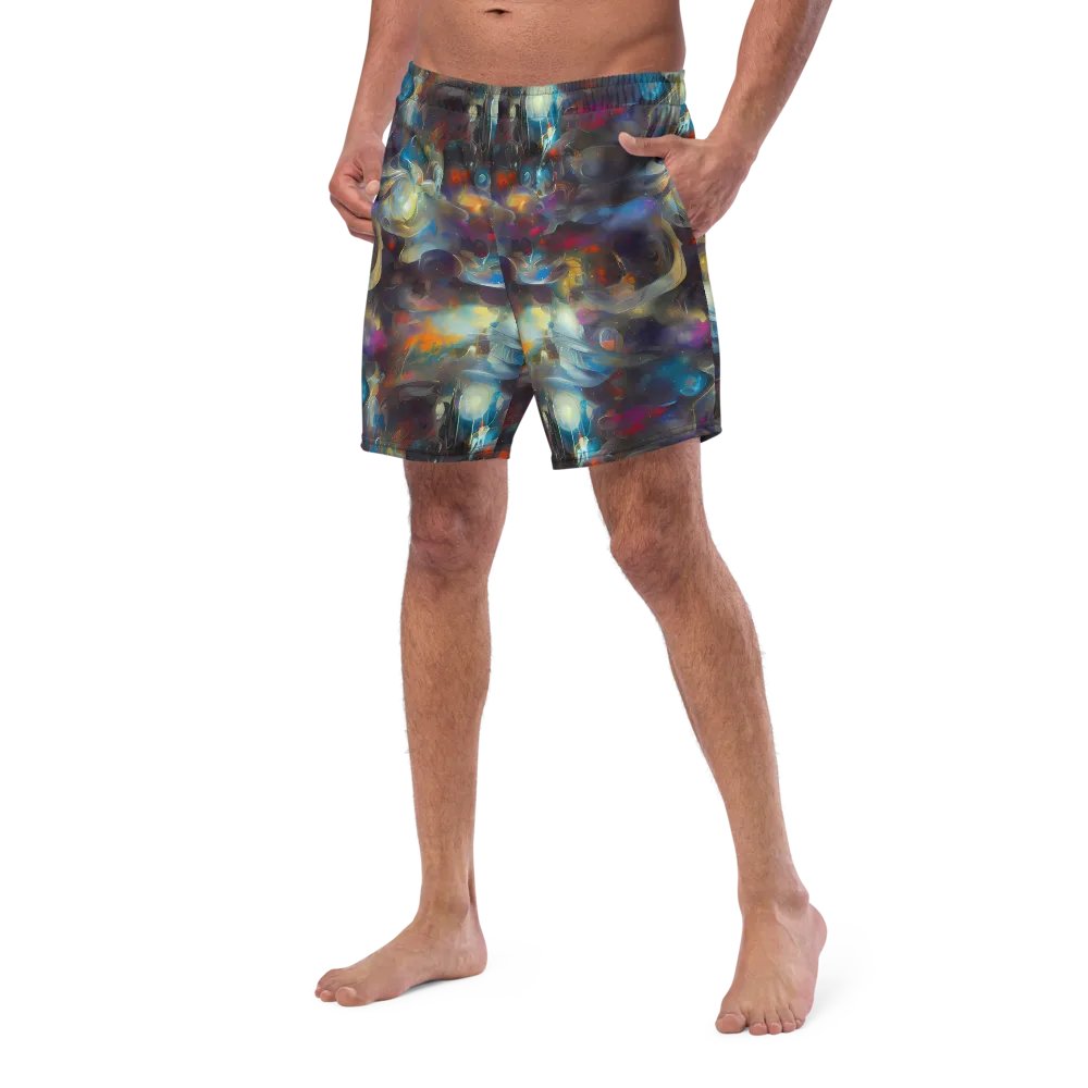 Abyssal Whisper on Swim Trunks — Left Front