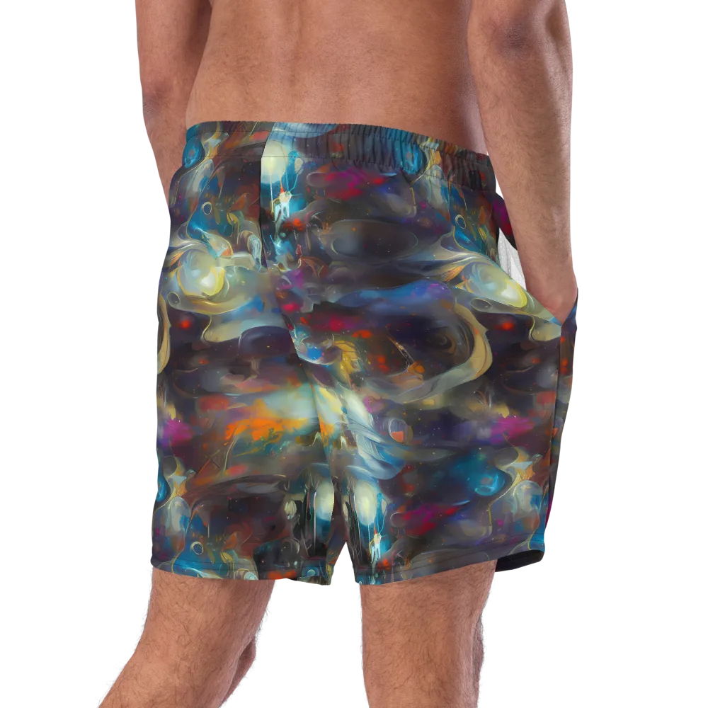 Abyssal Whisper on Swim Trunks — Right Back