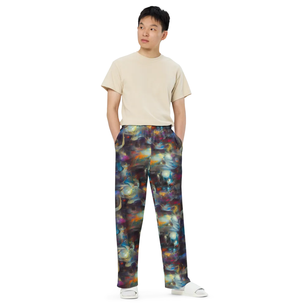 Abyssal Whisper on Wide-Leg Pants — Front