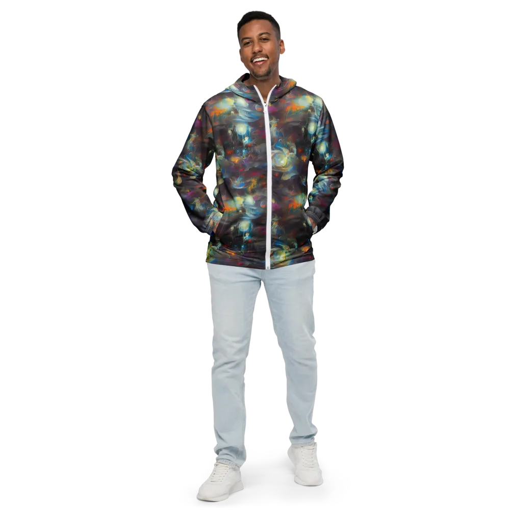 Abyssal Whisper on Men's Windbreaker — Front
