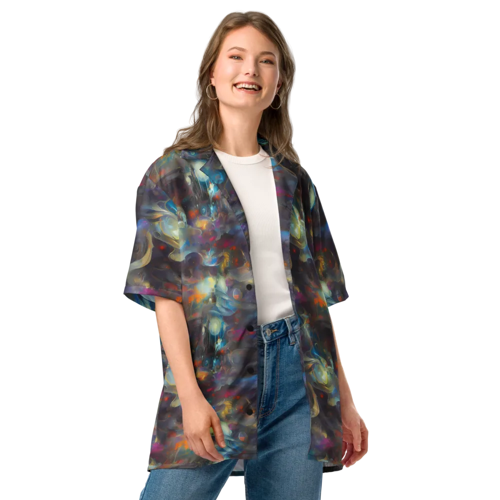 Abyssal Whisper on Button Shirt — Front