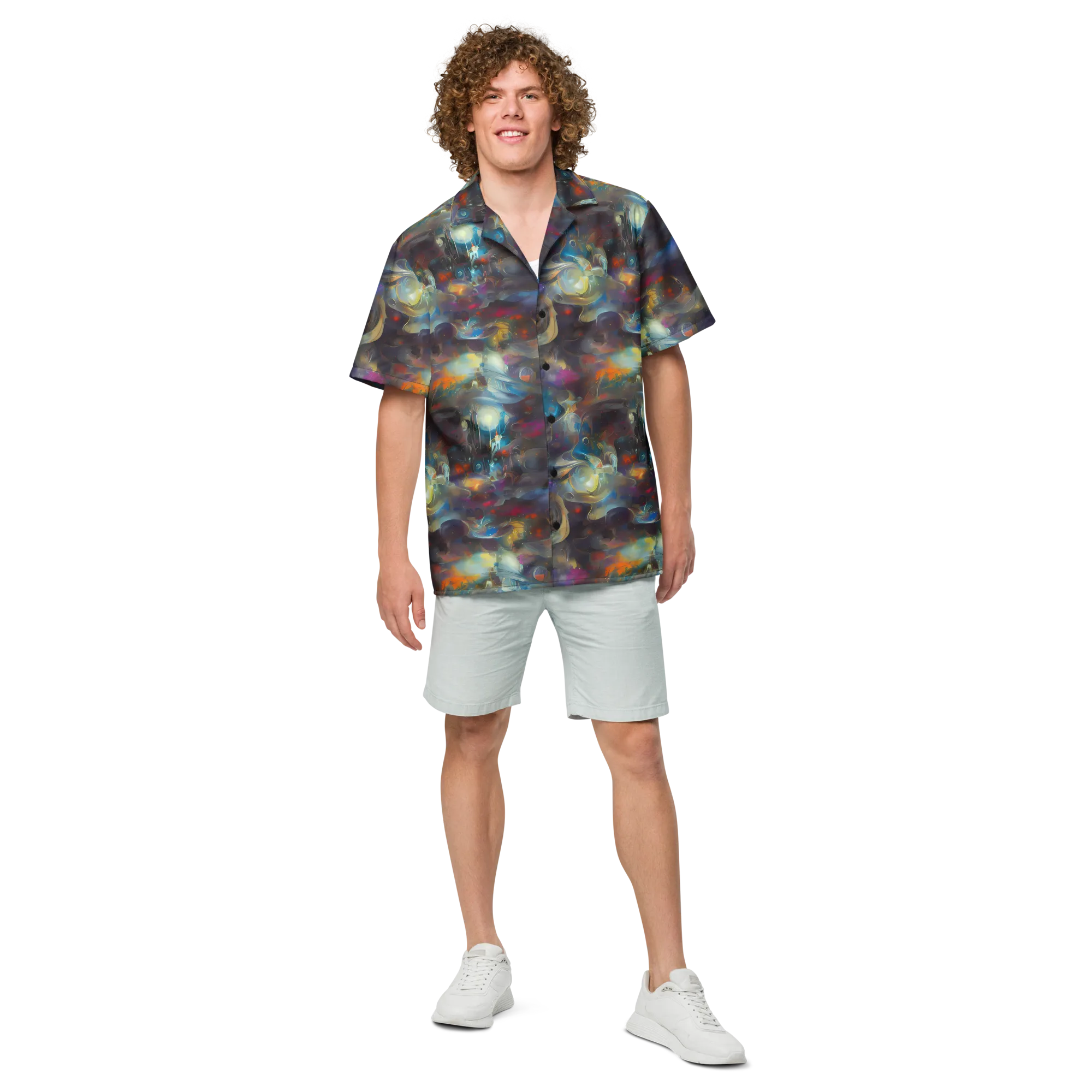 Abyssal Whisper on Button Shirt — Front