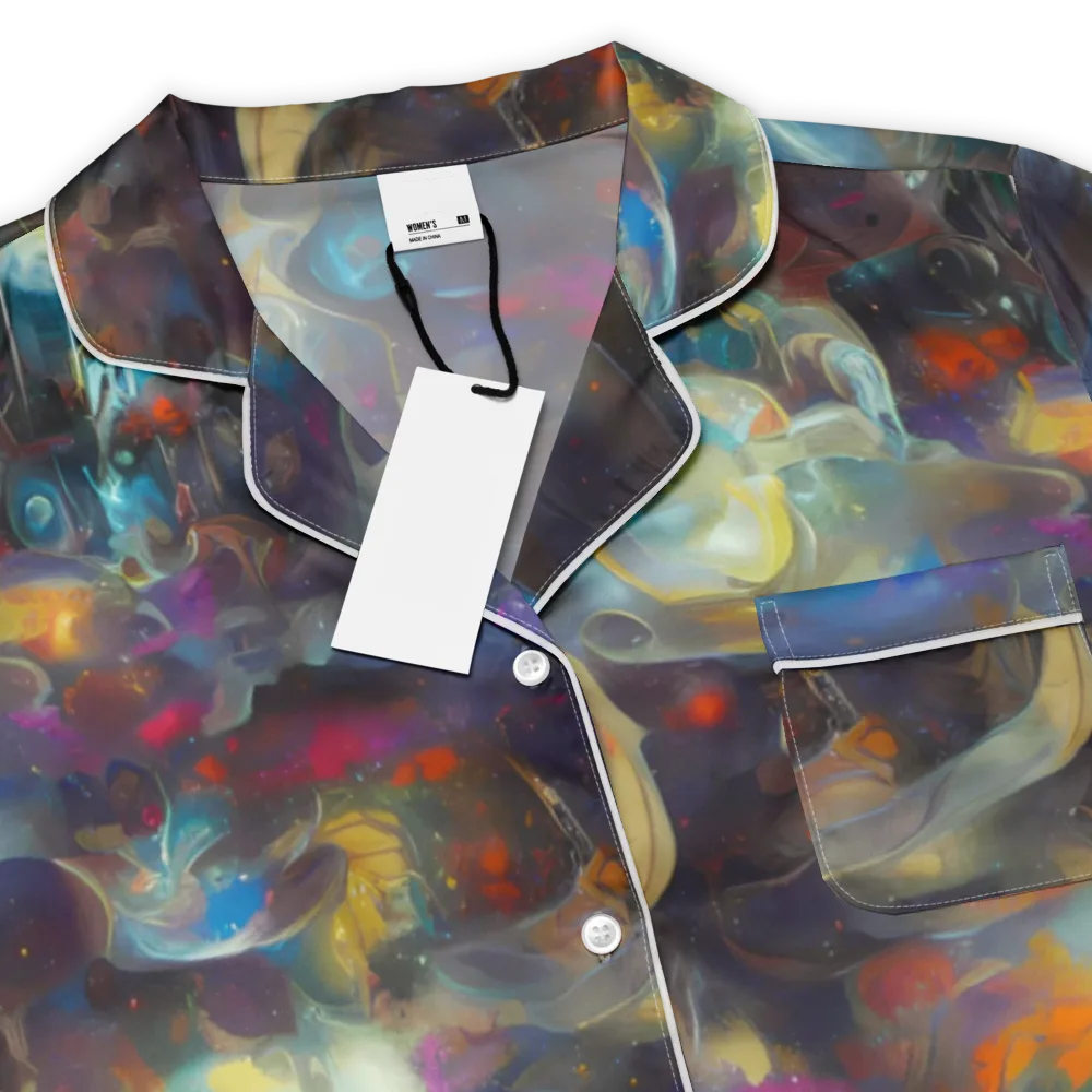 Abyssal Whisper on Women's Short Sleeve Pajama Top — Product details