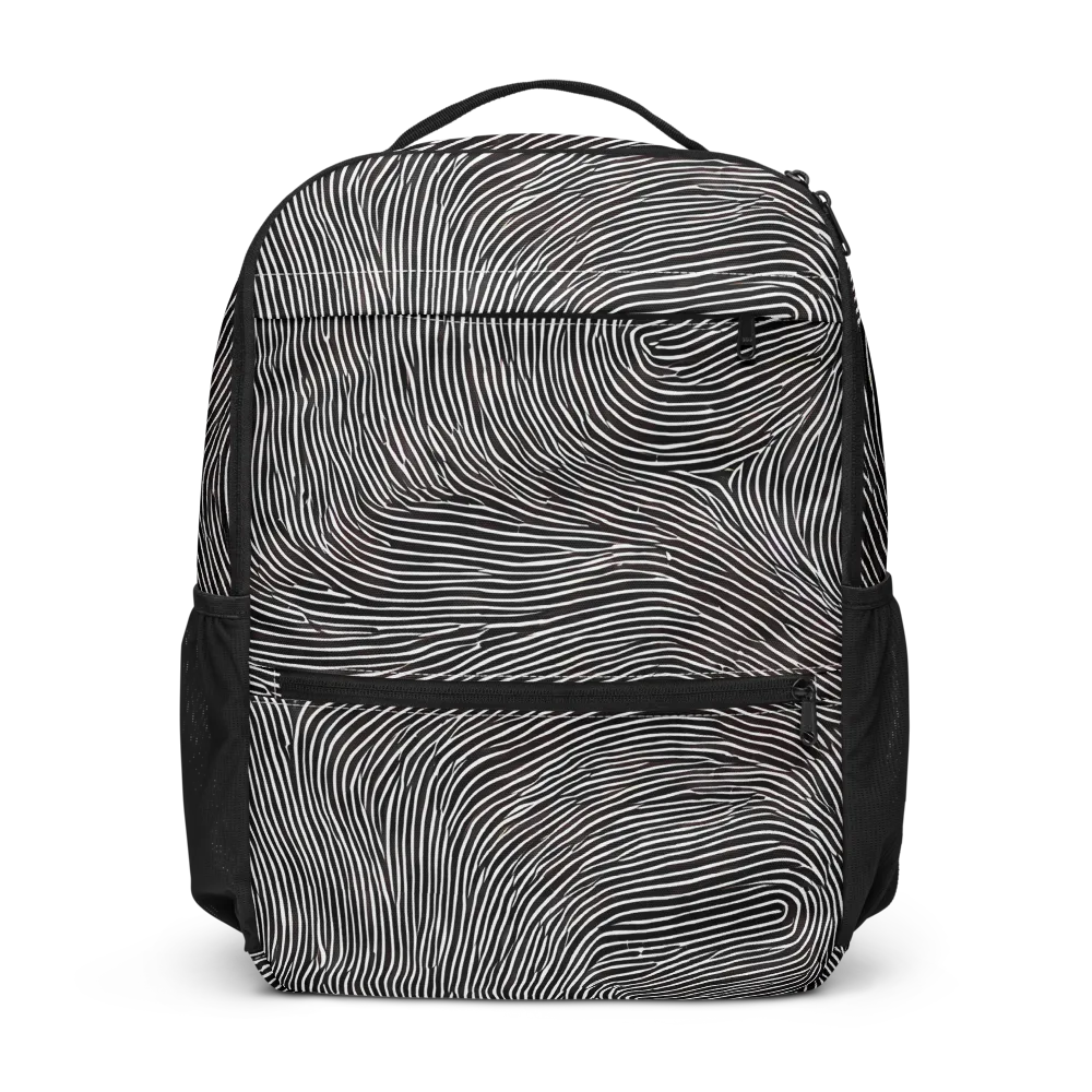Silent Currents on Utility Backpack — Front