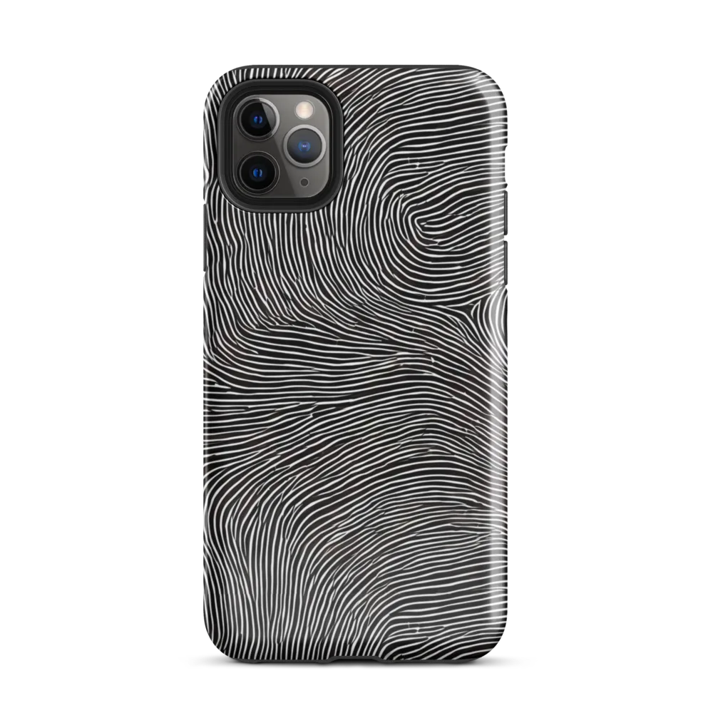 Silent Currents on Tough Case for iPhone® — Front