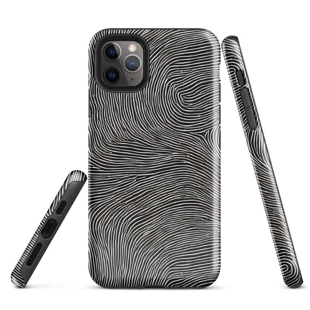 Silent Currents on Tough Case for iPhone® — Front