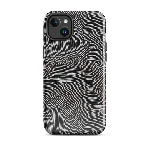 Silent Currents on a MagSafe Tough Case for iPhone®
