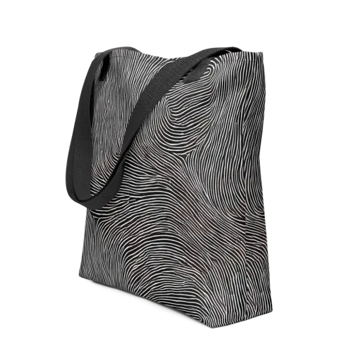Silent Currents on a Tote Bag