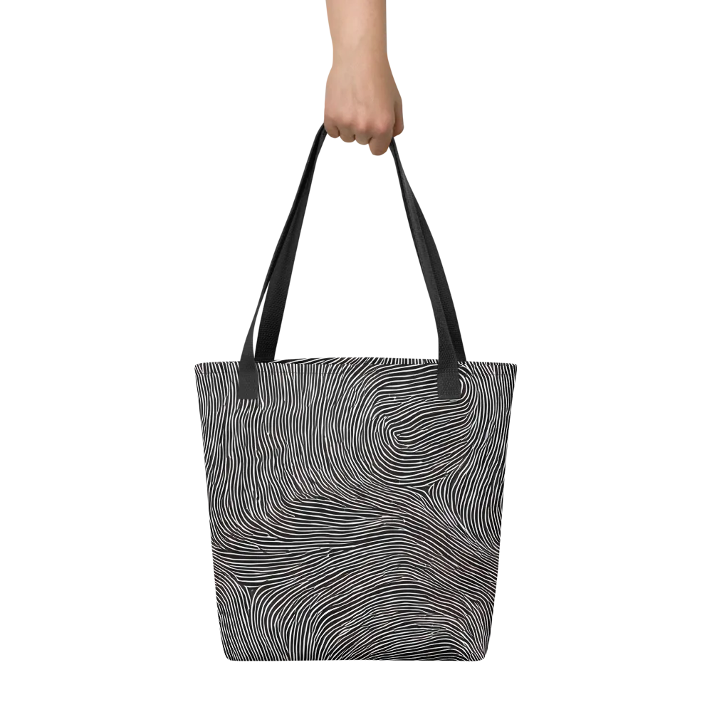 Silent Currents on Tote Bag — Front
