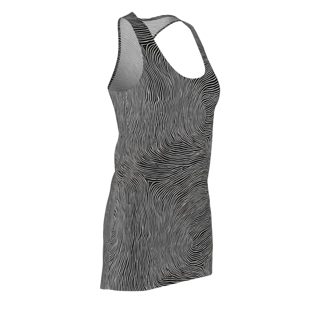 Silent Currents on Racerback Dress — Front Side