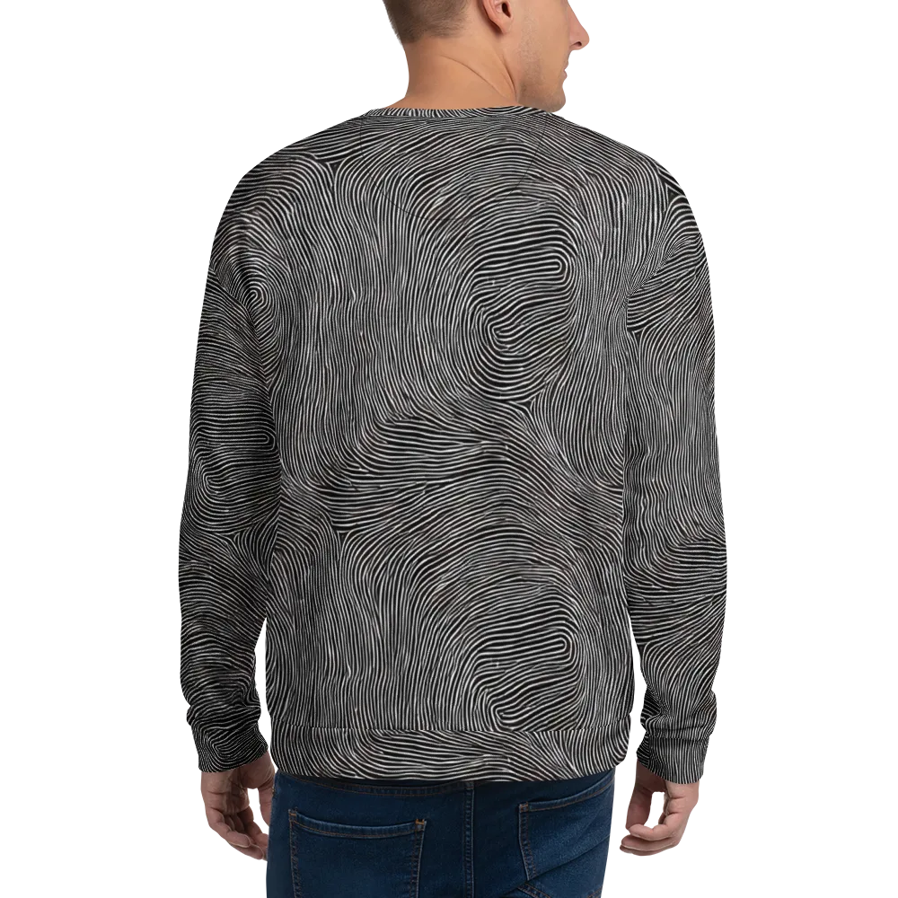 Silent Currents on Sweatshirt — Back
