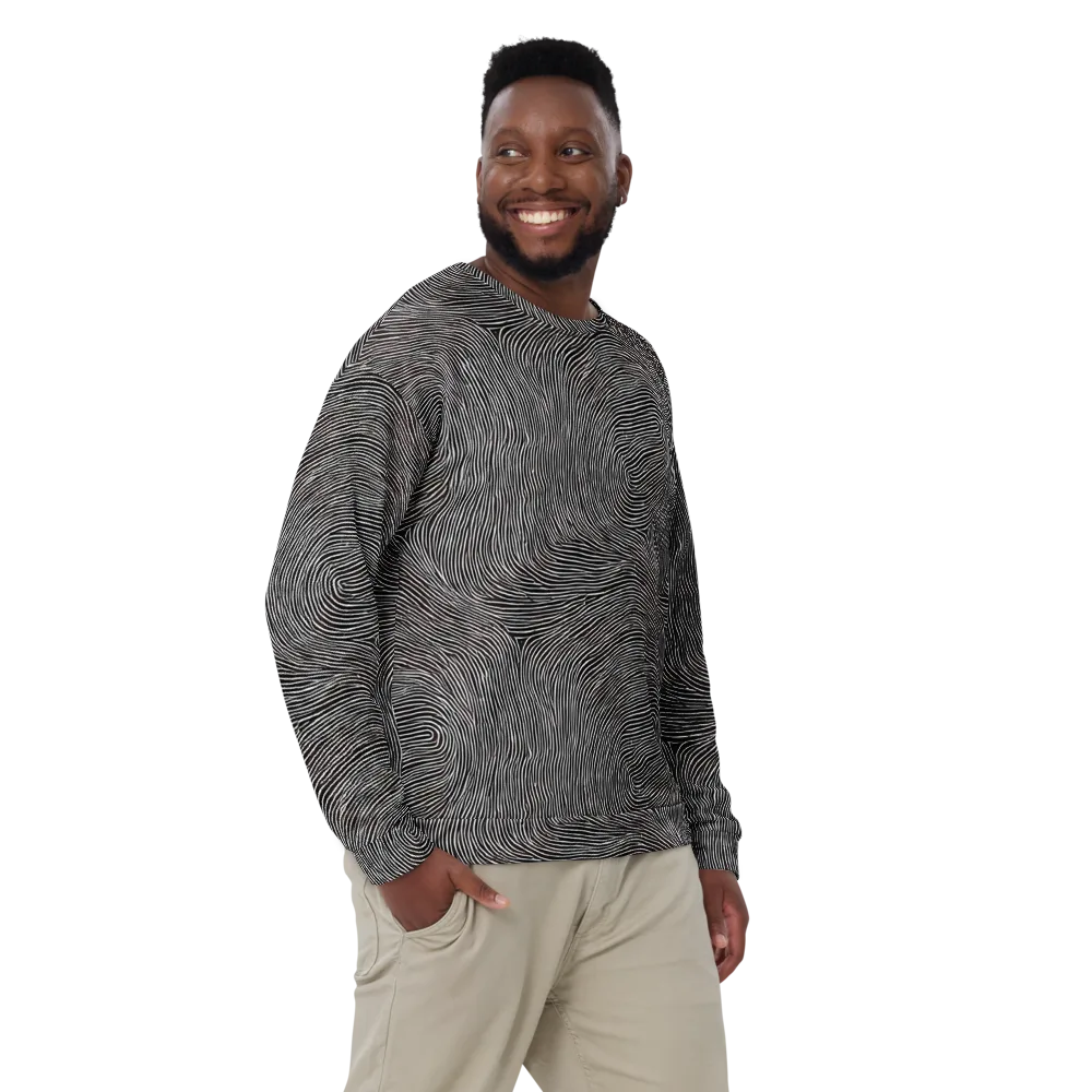 Silent Currents on Sweatshirt — Front