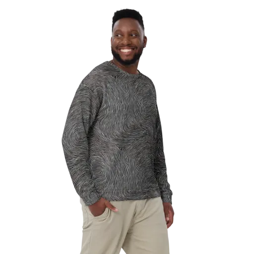 Silent Currents on a Sweatshirt