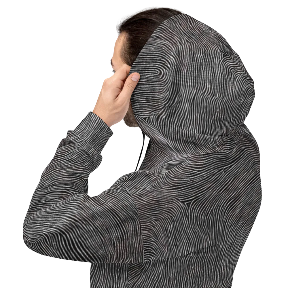 Silent Currents on Hoodie — Back