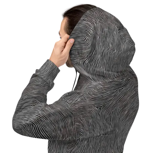 Silent Currents on a Hoodie