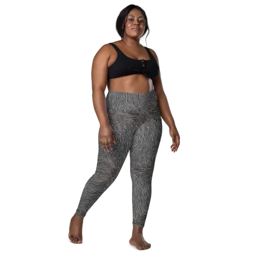 Silent Currents on a Leggings with Pockets