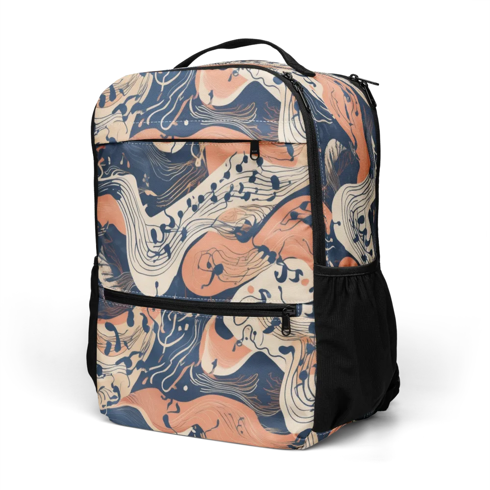 Tidal Line on Utility Backpack — Left Front