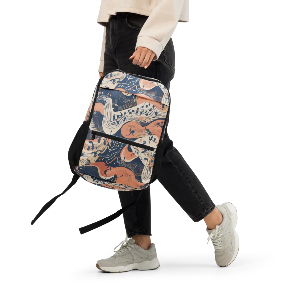 Tidal Line on Utility Backpack — Front