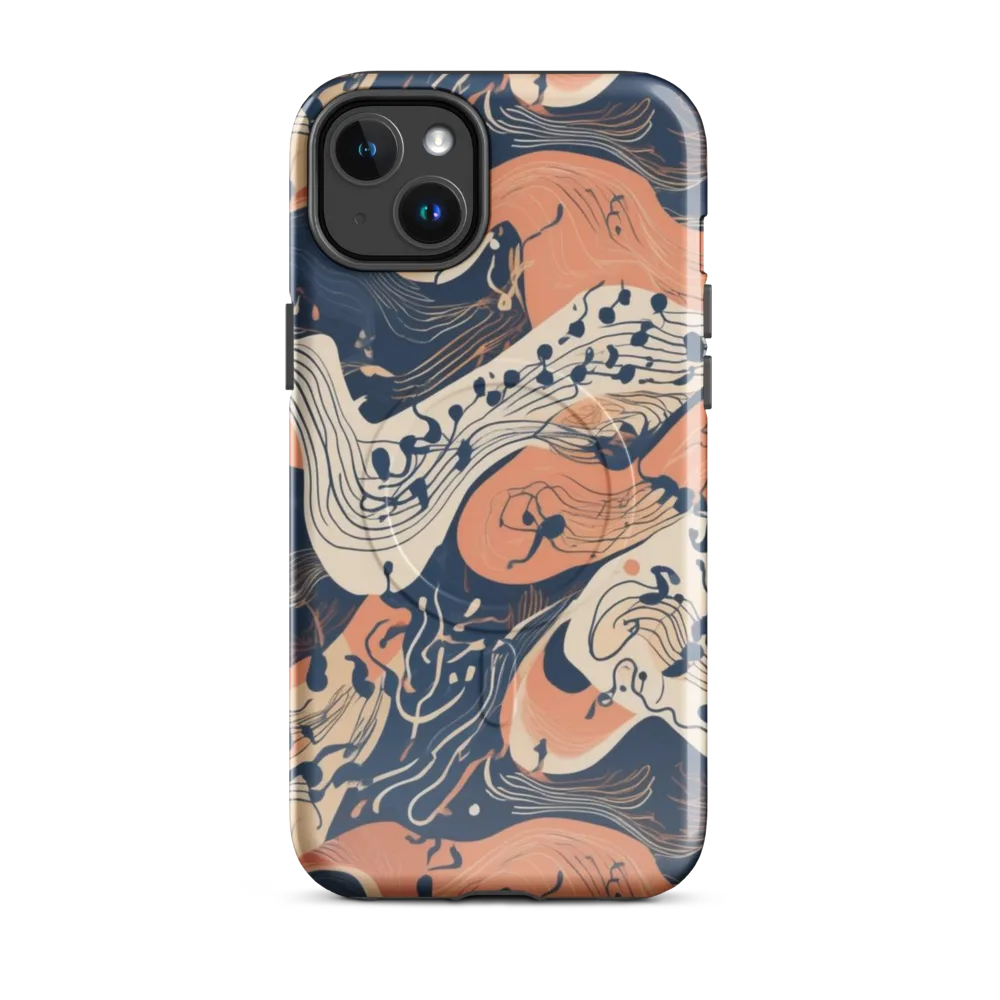 Tidal Line on MagSafe Tough Case for iPhone® — Front