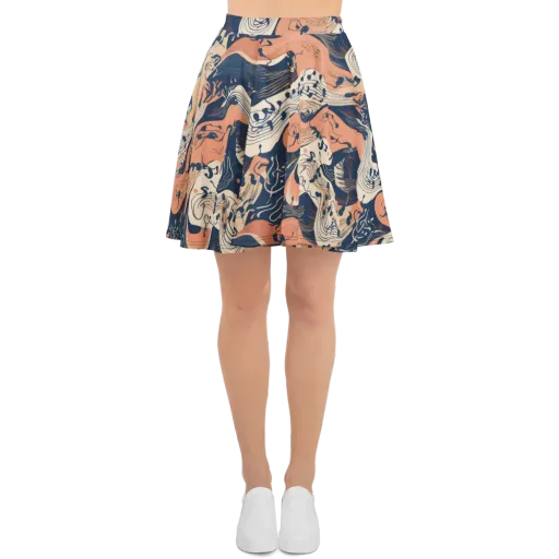 Tidal Line on a Skater Skirt
