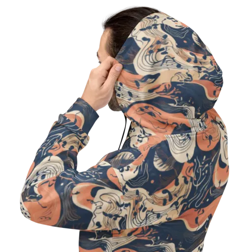 Tidal Line on a Hoodie